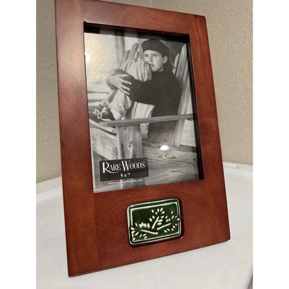 Burns of Boston Rare Woods 5x7 Frame - Picture 3 of 3